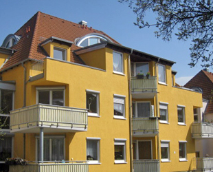 Dresden-Leubnitz, Wohnanlage Vermittlung Eigentumswohnung im dachgeschoß
